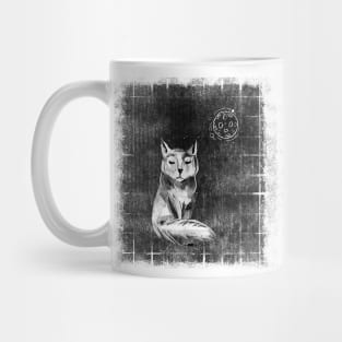 Fox in the night Mug